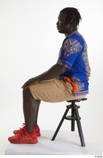 Kato Abimbo  1 beige shorts casual decora apparel african…